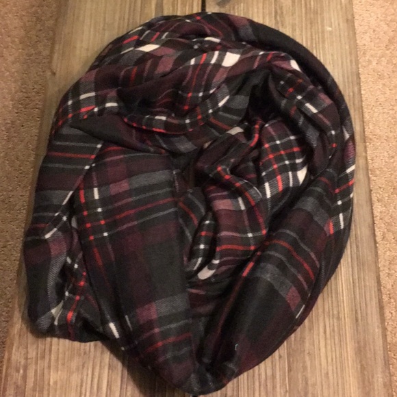 New York & Company Accessories - Plaid Infinity Scarf